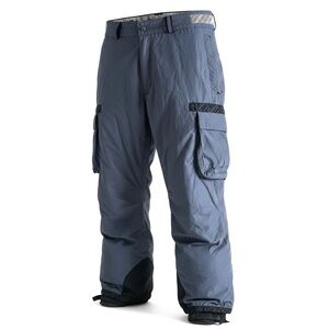 Bonfire Gold Series Vintage Snowboarding Pants Waterproof Winter Outdoor Gray XL